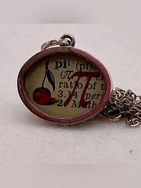 Cherry Pick Pendant and Chain